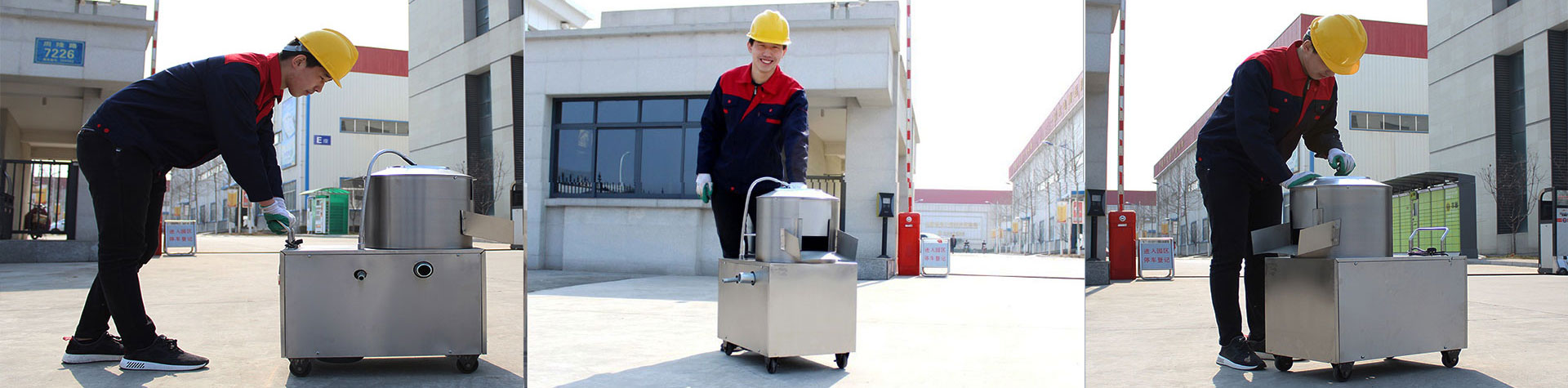 potato peeling machine